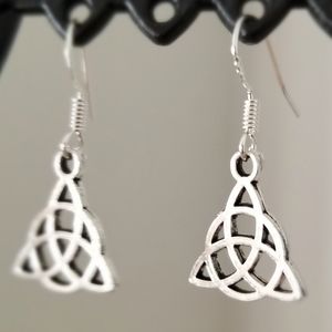Celtic knot earrings